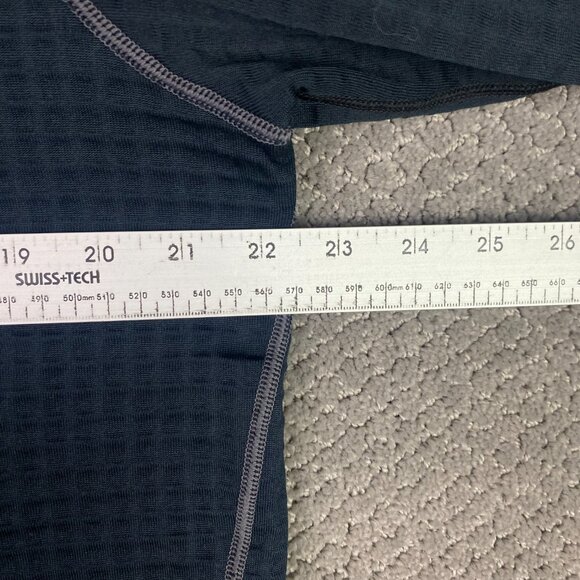 Under Armour Shirt Men's XL Black Base 4.0 Waffle Knit Base Layer Long Sleeve - Picture 7 of 10